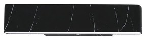 LED Fali lámpa PIERCE LED/12W/230V 30 cm fekete
