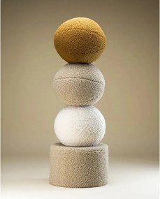 Barna buklé párna gyerek kanapéhoz Ball – Wigiwama