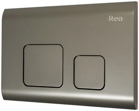 WC vezérlő gomb F type Nickiel INOX