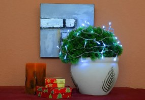 NEXOS Karácsonyi fényfüzér 10 m 100 LED hideg fehér