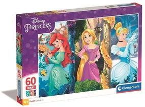 Disney Hercegnők puzzle maxi 60 db-os (Princess)