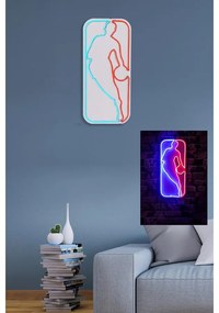 Műanyag LED-es fali dekoráció, The Logo Jerry West - Multicolor