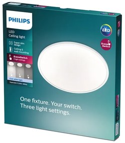 Philips - LED Szabályozható mennyezeti lámpa CLEAR 1xLED/15W/230V 4000K