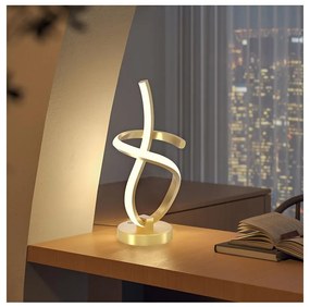 ONLI - LED Asztali lámpa KIRA LED/10W/230V 4000K 28 cm arany