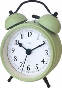 Zöld Pasztell Matt Megvilágított Retro Ébresztőóra Jvd SRP2218.1 9x13 cm