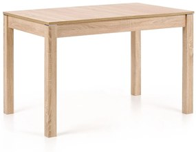 Asztal Houston 132Sonoma tölgy, 76x75x118cm, Hosszabbíthatóság, Laminált forgácslap, Közepes sűrűségű farostlemez