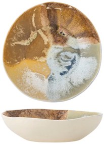 Krémszínű kőedény tálka 1,3 l Lacey – Bloomingville