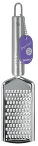 Mini rozsdamentes acél kézi reszelő, hossz 24 cm - Metaltex