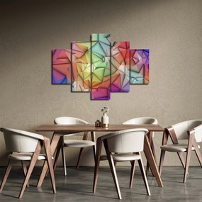 Kép - Sokszögű absztrakció (150x105 cm)