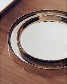 Rozsdamentes acél szervírozó tálca ø 35,5 cm Nirela – Kave Home