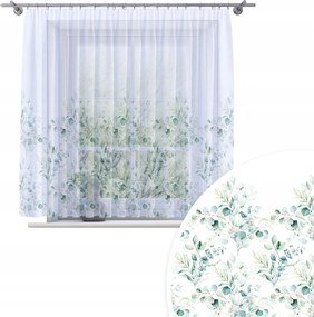 Függöny Kész Fátyol 200X150 Festett Mintás Béka Szalag Függöny 073