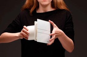 Cata, E-120 GTH axiál fürdőszoba ventilátor automatával, 6W / 11W, cső 120mm, fehér, 00901200