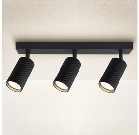 Brilagi - SELE MODERN 3xGU10/30W/230V fekete spotlámpa