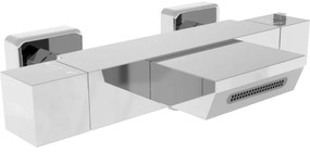 Mexen Cube termosztatikus kĂĄdcsapok, KrĂłm - 77360-00