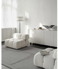 Szürke gyapjú szőnyeg 133x190 cm Morphic Organica – Agnella