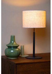 Lucide 45509/81/38 - Asztali lámpa MAYA 1xE27/40W/230V krémes