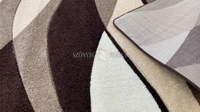 Comfort 4803 barna modern szőnyeg 40x70 cm