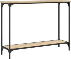 vidaXL sonoma tölgy színű szerelt fa tálalóasztal 101x30,5x75 cm