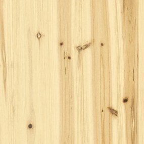 tömör fenyőfa dohányzóasztal 110 x 50 x 33,5 cm