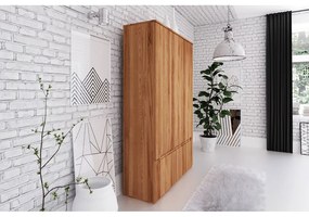 Bükkfa ruhásszekrény 135x206 cm Vento 3 - The Beds