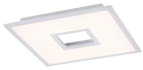 Design mennyezeti lámpa, fehér, 45 cm, LED-del és dimmerrel RGB - csempe