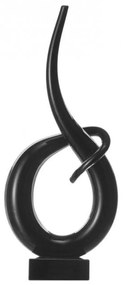 LEONARDO FUSION szobor 35cm fekete