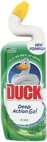 WC-tisztítógél, antibakteriális, 750 ml, DUCK Deep Action Gel, fenyő illat (UJ1013)
