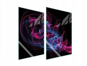 Üveg Konyhai Védőlap 2x35x52 Db Edzett Üveg