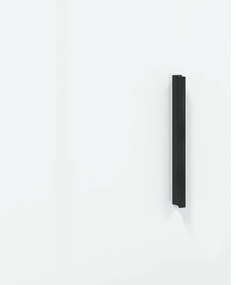 magasfényű fehér szerelt fa tálalószekrény 100 x 36 x 60 cm