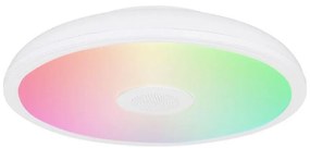 Globo - LED RGB Fürdőszobai lámpa hangszóróval RAFFY LED/18W/230V IP44 + távirányító