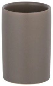 Polaris barna kerámia fogkefetartó pohár - Wenko