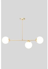 Csillár rúdon FIRA 3xE27/60W/230V arany