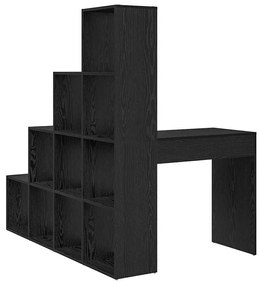 Sarokíróasztal Musta tammi 101,5 x 149,5 x 149,5 cm Faanyag