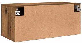 Fali Szekrény Régi fa 80 x 36.5 x 35 cm Faanyag