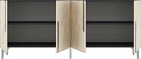 Evva 150 - Anthracite, Silver, Travertine