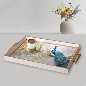 Üveg tálca, 38×24 cm – TPB9925