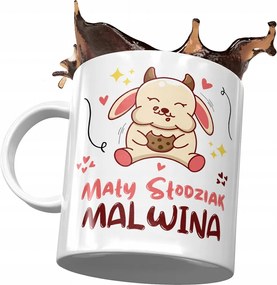 Malvina Születésnapi Bögre Névnapi Ajándék Nyomtatott Fotóval