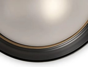 BRILAGI - Mennyezeti lámpatest FRESCO 2xE27/40W/230V átm. 28 cm fekete/arany