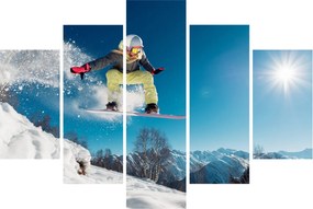 Kép - Snowboardos (150x105 cm)