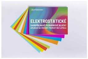 Symbionotes elektrosztatikus jegyzetek 7 x 10 cm - 100 papírlapokat, sárga