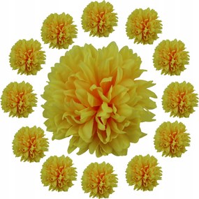 Krizantém Termék Nagy Mesterséges Sárga 20 x 10 cm RT6423-M38 12 db