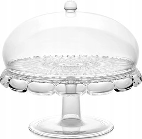 Guzzini Vanity Kerek tortatartó Átlátszó