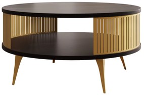 Dohányzóasztal Mezanoa Gold (arany + matt fekete) . 1103728