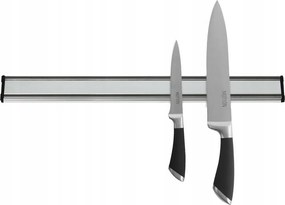 Mágneses konyhai késtartó edény hosszú fém 47,5 cm