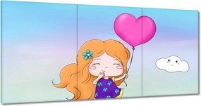 Vászonképek 120x60 Gyerekeknek Gyerek minta