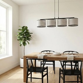 Emibig modern függeszték eco fekete szürke emi1656/4