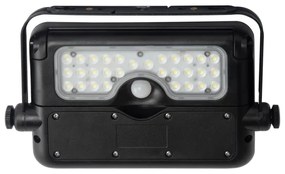 EPAD LED 5W 4000K IP65 napelemes mozgásérzékelős reflektor, 3000 mAh