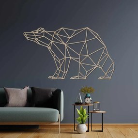 Geometrikus medve fa falfestmény | BRUKO