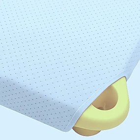 ovis pöttyös lepedő 58 x 133 rózsaszín