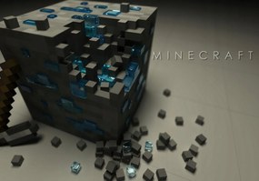 Poszter, Mojang, Minecraft, Creeer, Alex, Enderman, Zombie,